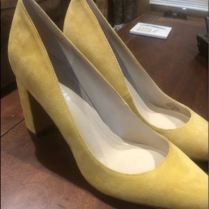 Mustard Yellow Pumps